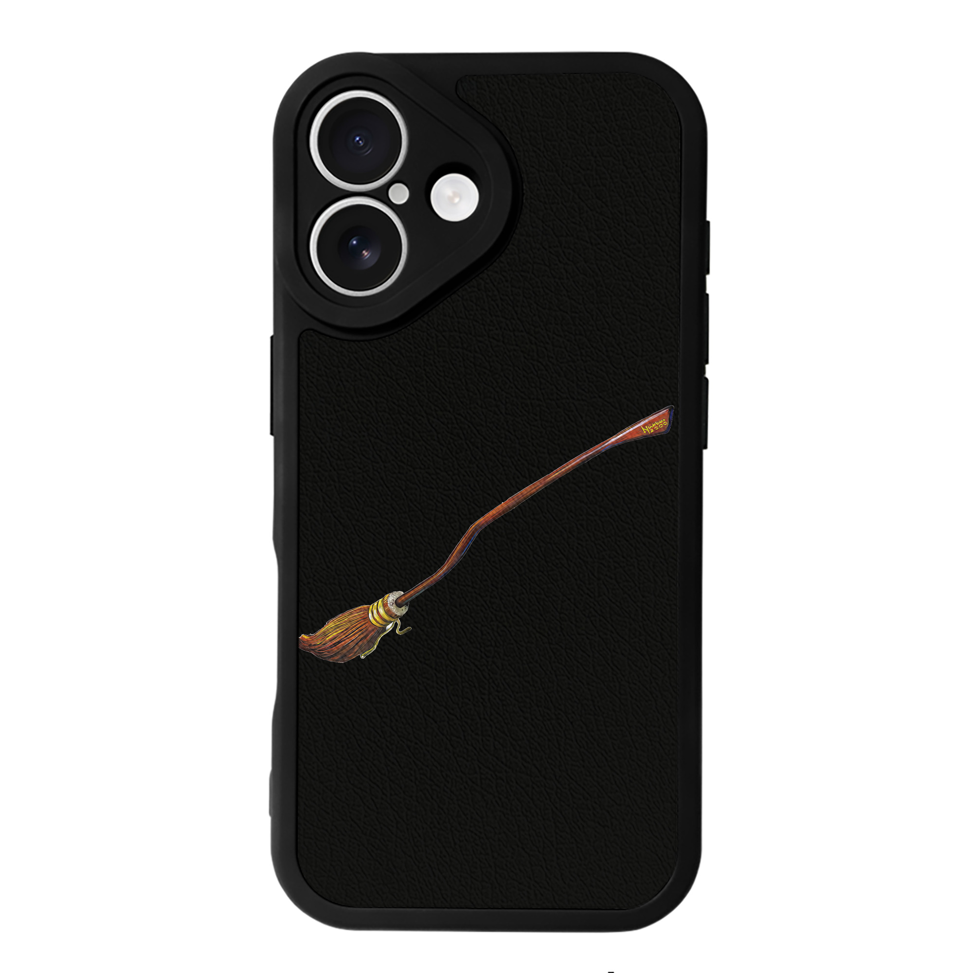 （画像用） Harry Potter ハリー・ポッターシリーズ 【iPhone 16シリーズ対応】シリコンスマホケース（レザー調） 材質：シリコン
